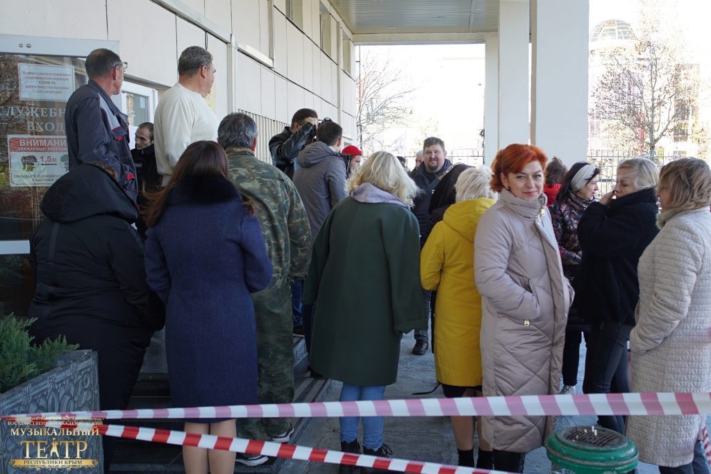 Условный пожар потушен