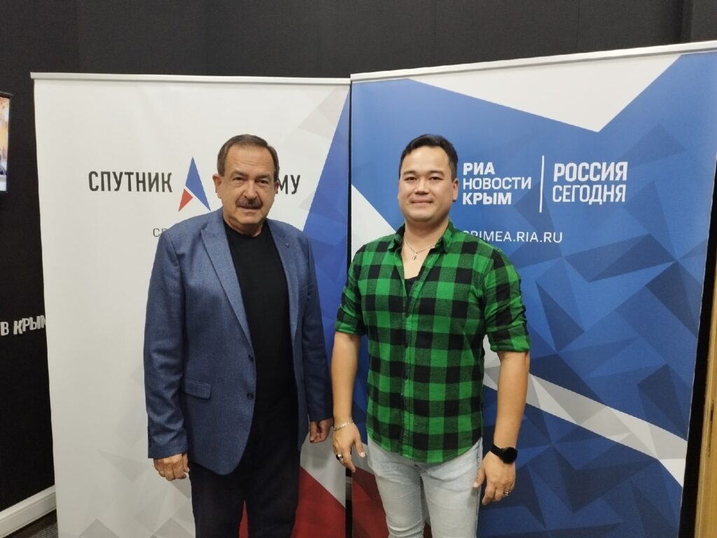 Владислав Цой в ток-шоу «ОТ и ДО» на радио «Спутник» в Крыму