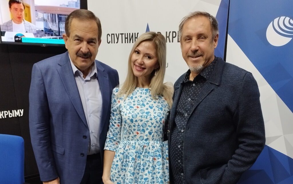 Эмилия Меметова и Валерий Лукьянов в ток-шоу «От и До»