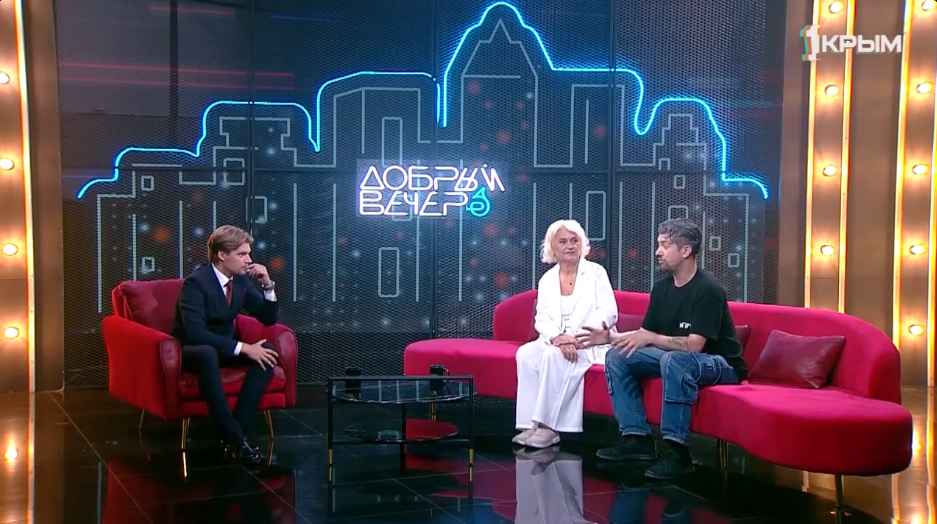 Лилия Егорочкина в программе «Добрый вечер»